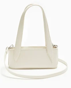 Sac Baguette Avec Grandes Poignées - Blanc