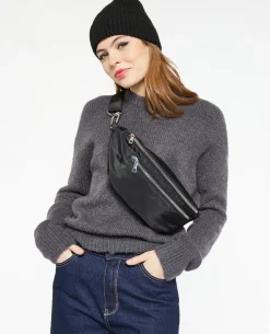 Sac Banane Uni - Noir