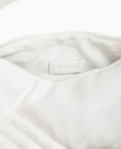 Sac Bowling Avec Jeux De Couture - Blanc