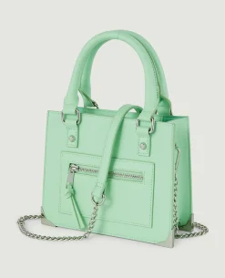 Sac Boxy Avec Chaîne - Vert Anis