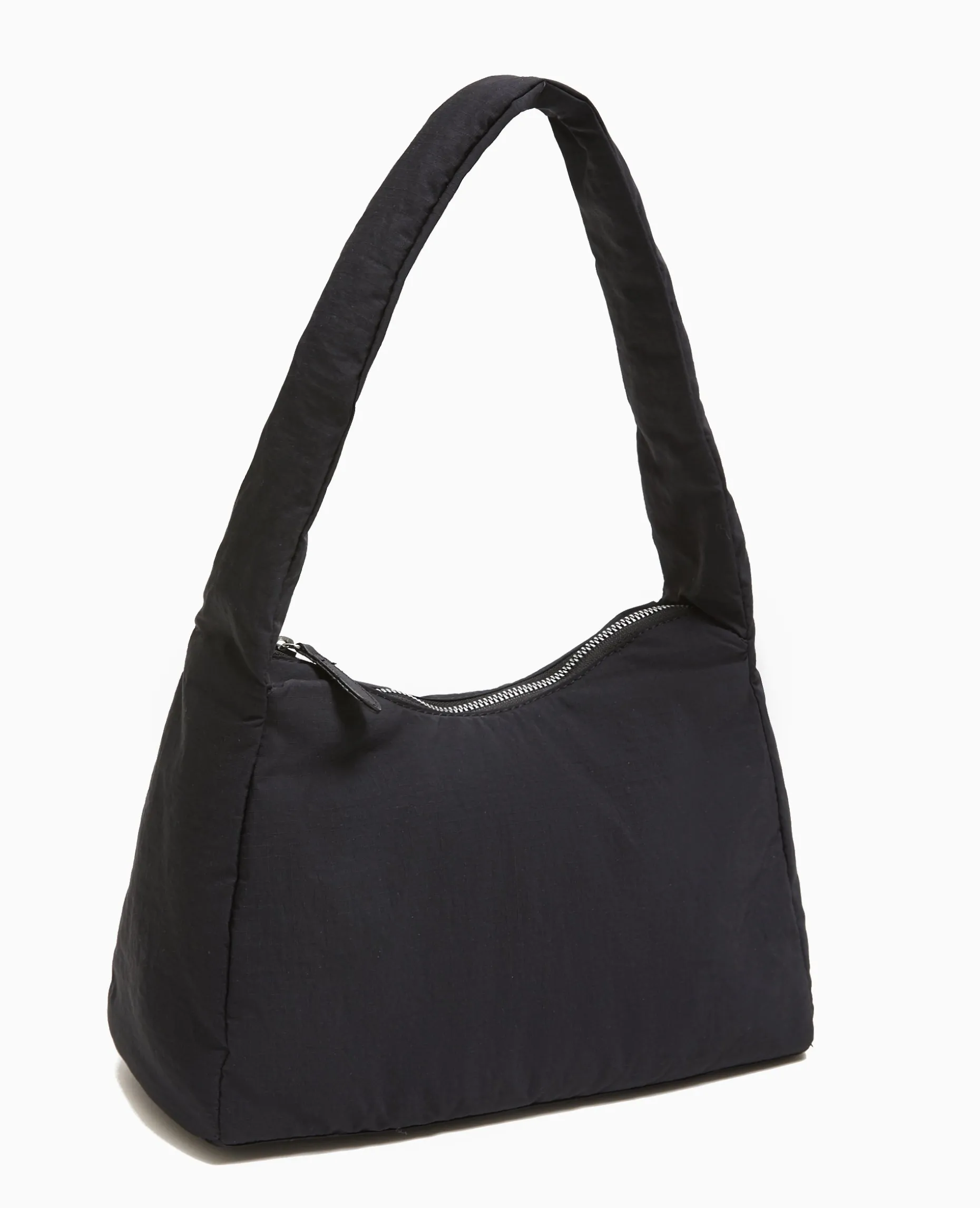 Sac Porté épaule En Nylon Rembourré - Noir