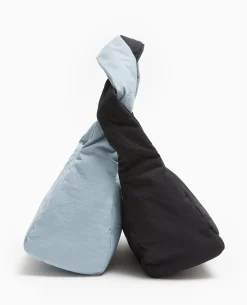 Sac Porté épaule En Nylon Rembourré - Bleu