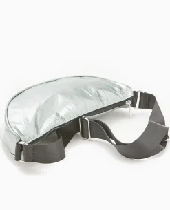 Sac Souple En Tissu Métallisé - Vert Clair