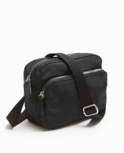 Sacoche En Nylon - Noir