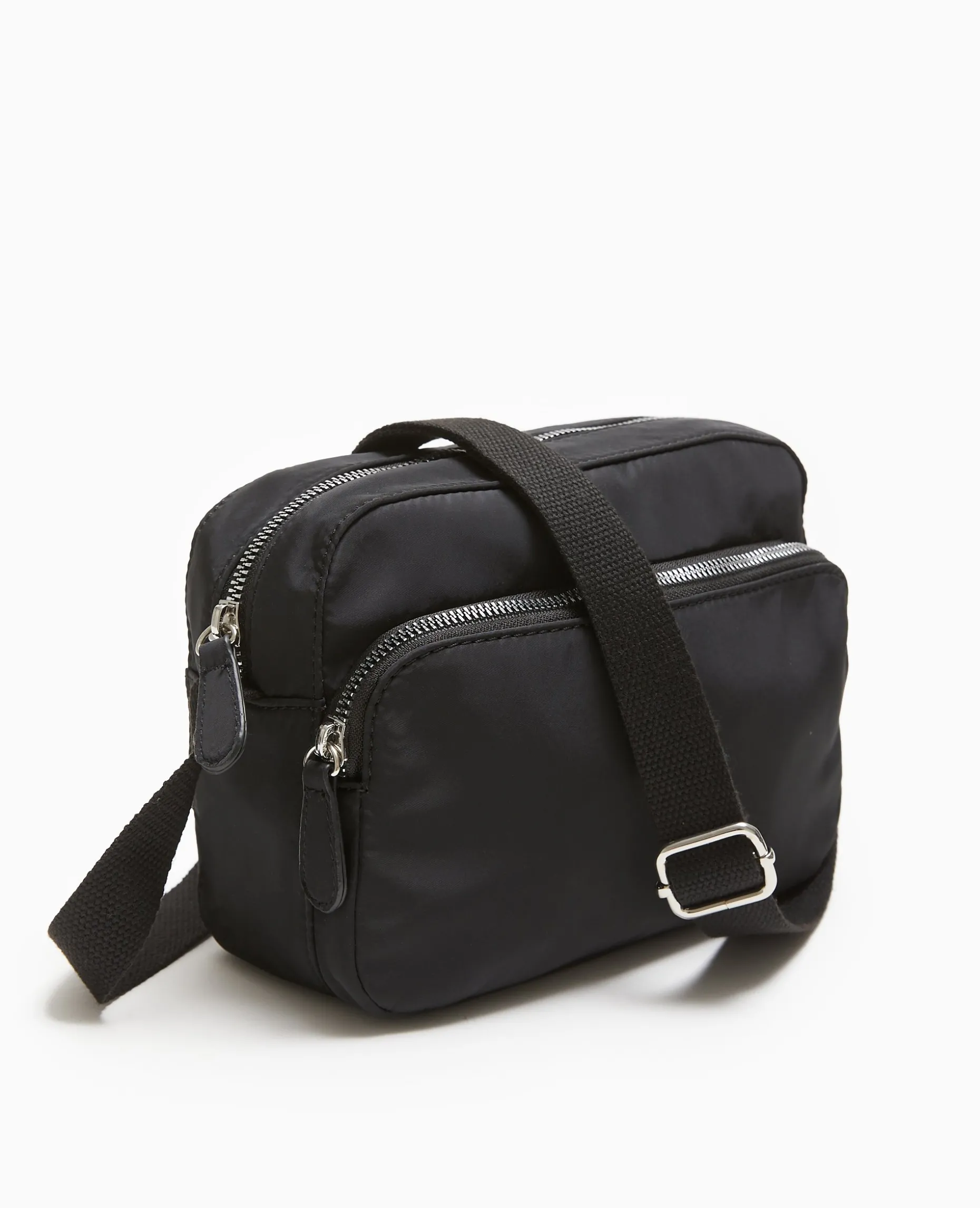 Sacoche En Nylon - Noir