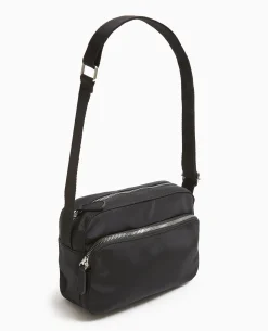 Sacoche En Nylon - Noir