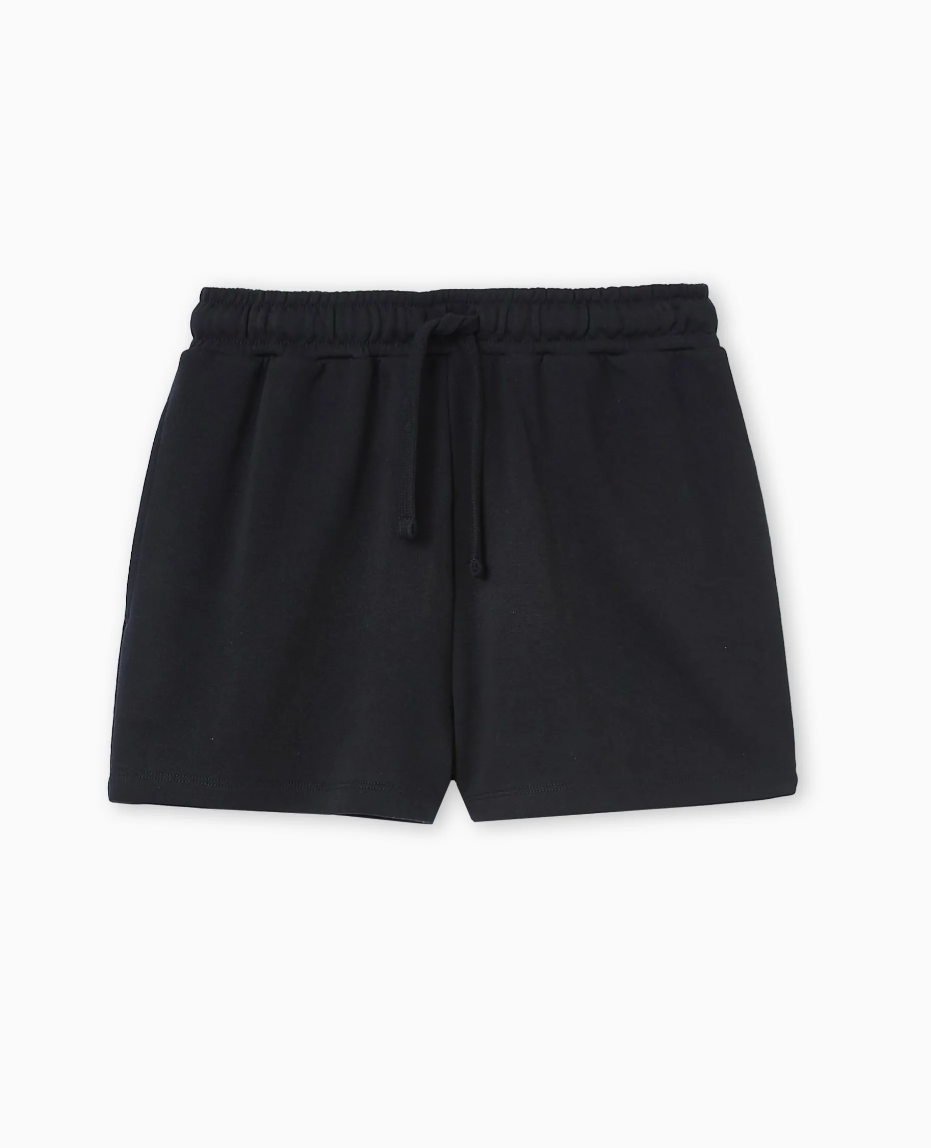 Short En Molleton - Noir