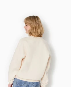 Sweat Avec Print - Beige