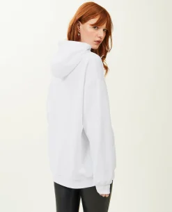 Sweat Capuche Oversize - Blanc