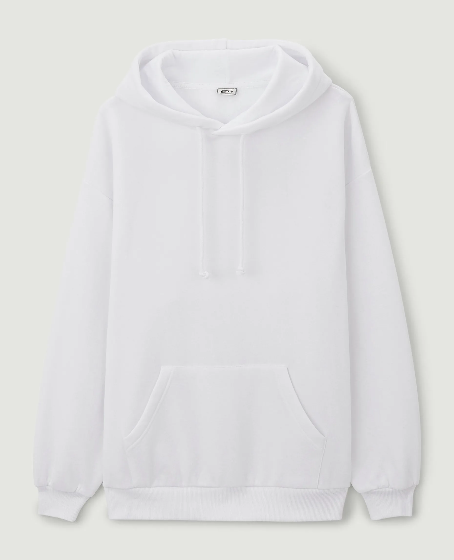 Sweat Capuche Oversize - Blanc