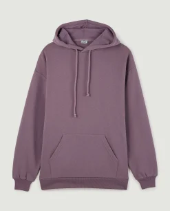 Sweat Capuche Oversize - Lilas