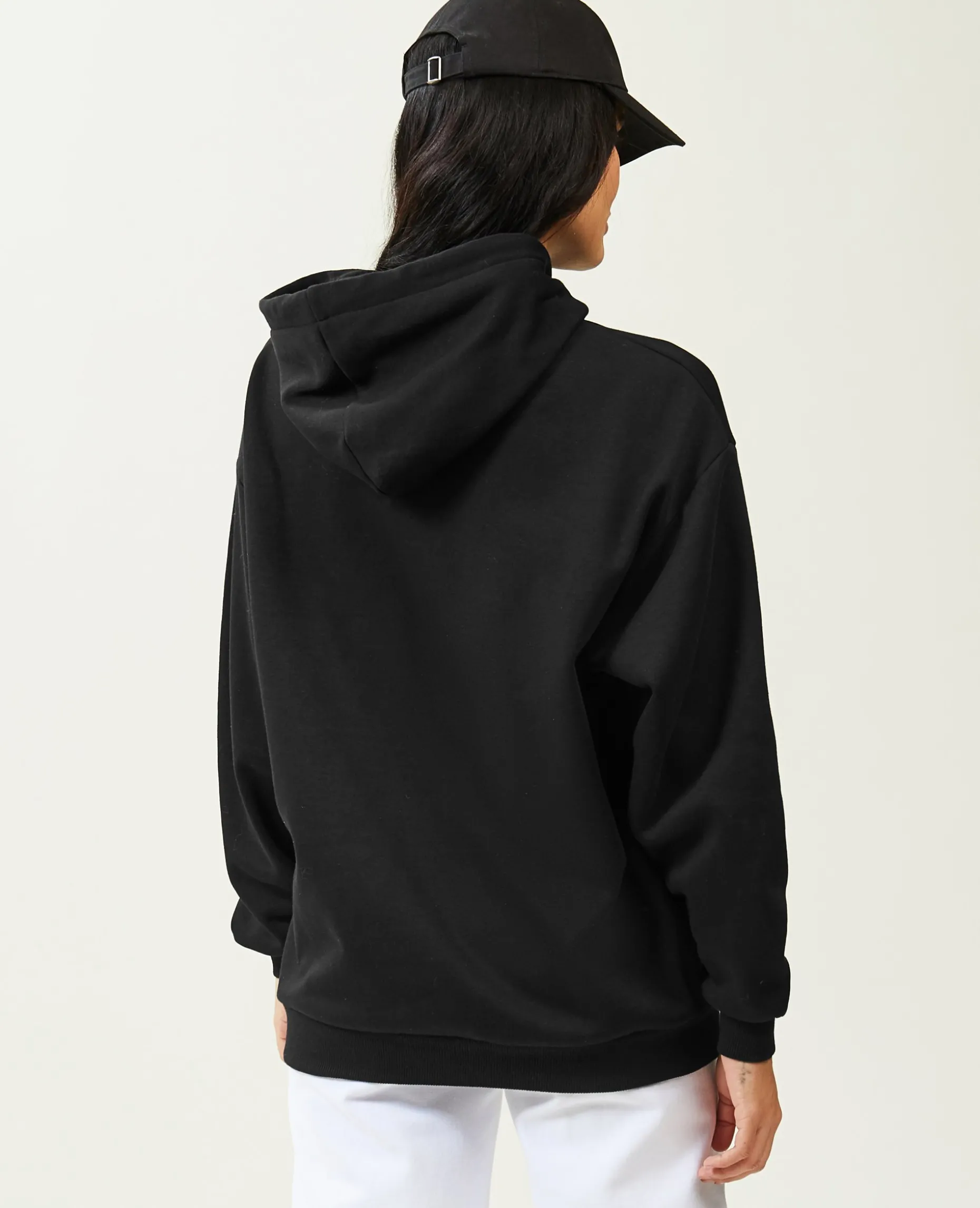 Sweat Capuche Oversize - Noir
