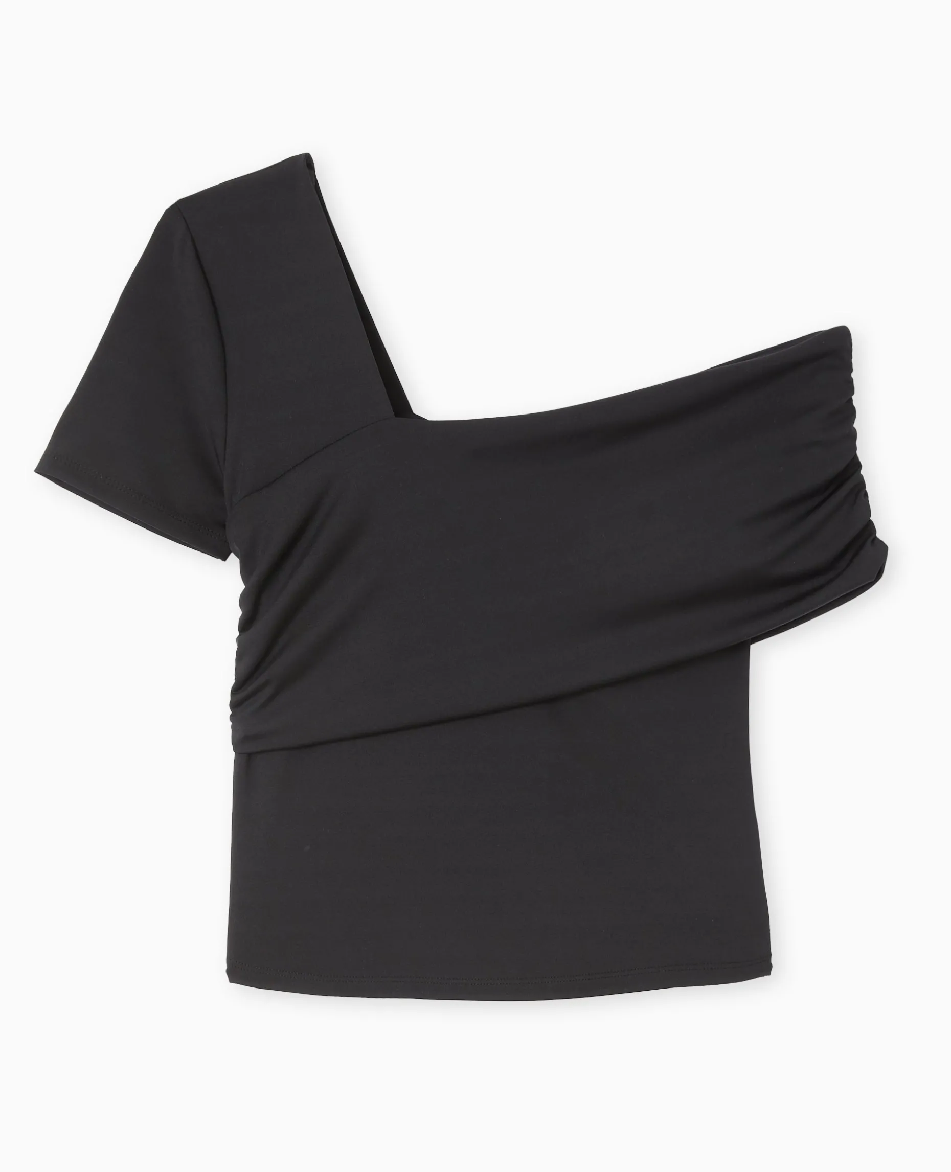 Top Asymétrique One Shoulder - Noir