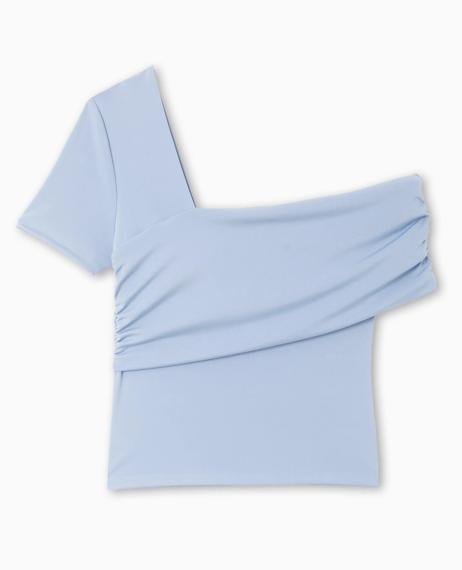 Top Asymétrique One Shoulder - Bleu