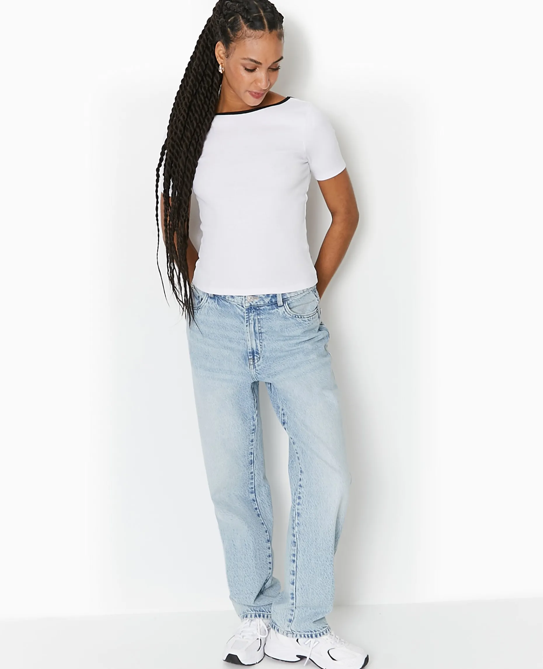 Top Avec Dos Dégagé - Blanc