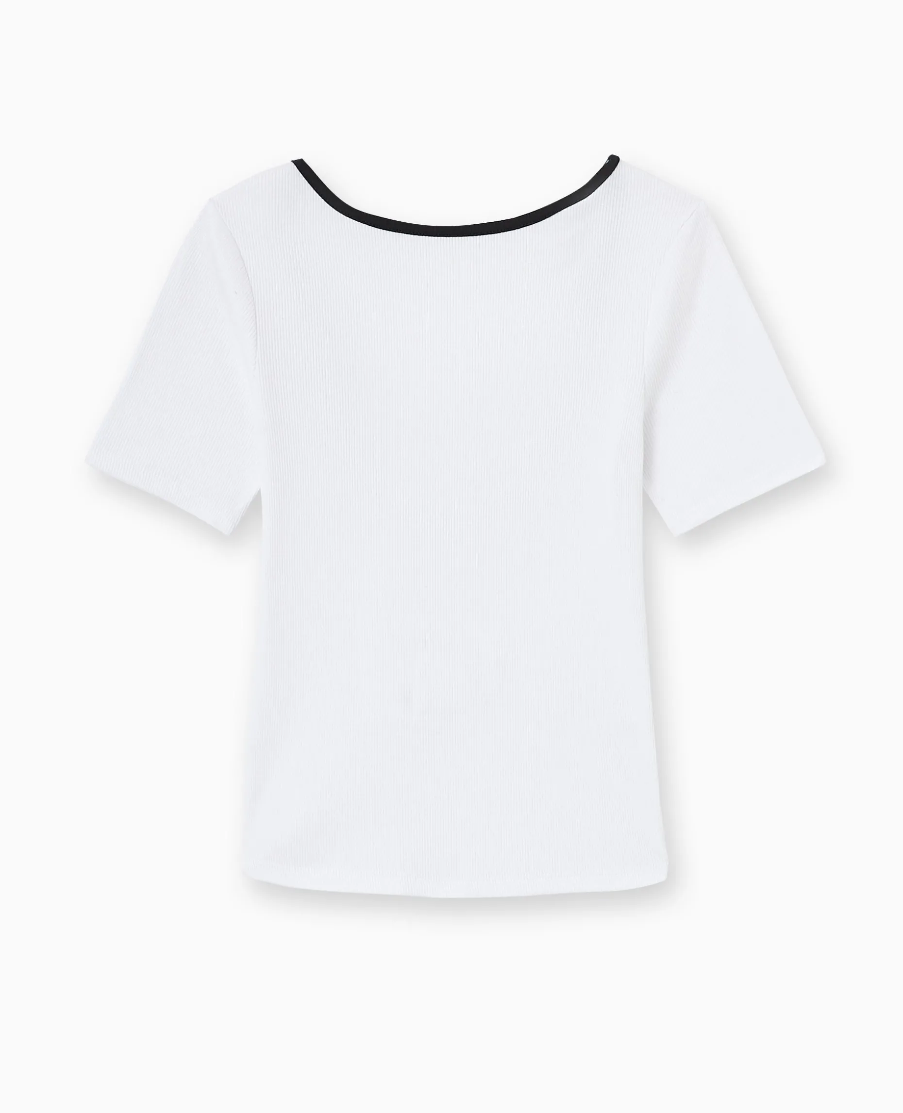 Top Avec Dos Dégagé - Blanc