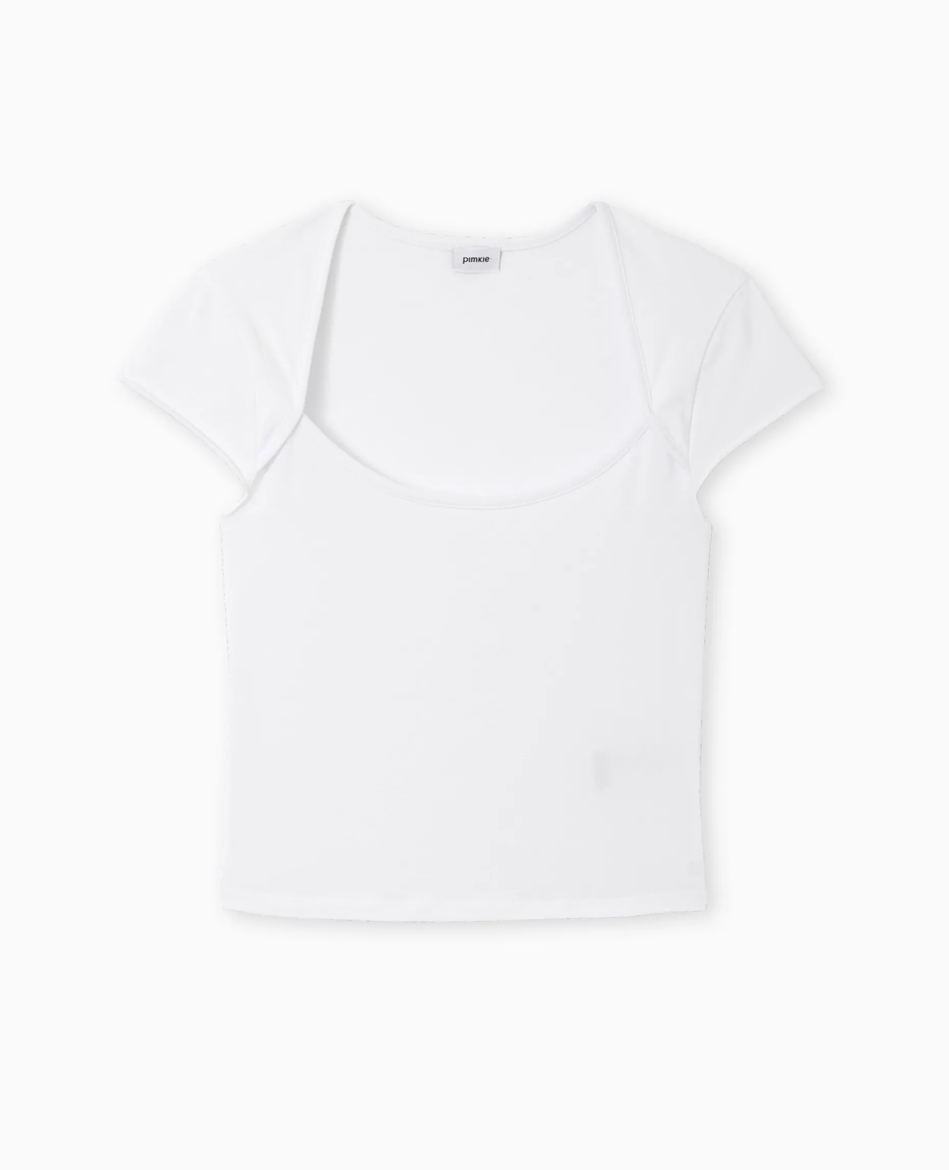 Top Avec Encolure Dégagée - Blanc