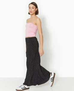 Top Bustier Avec Petit Nœud - Rose