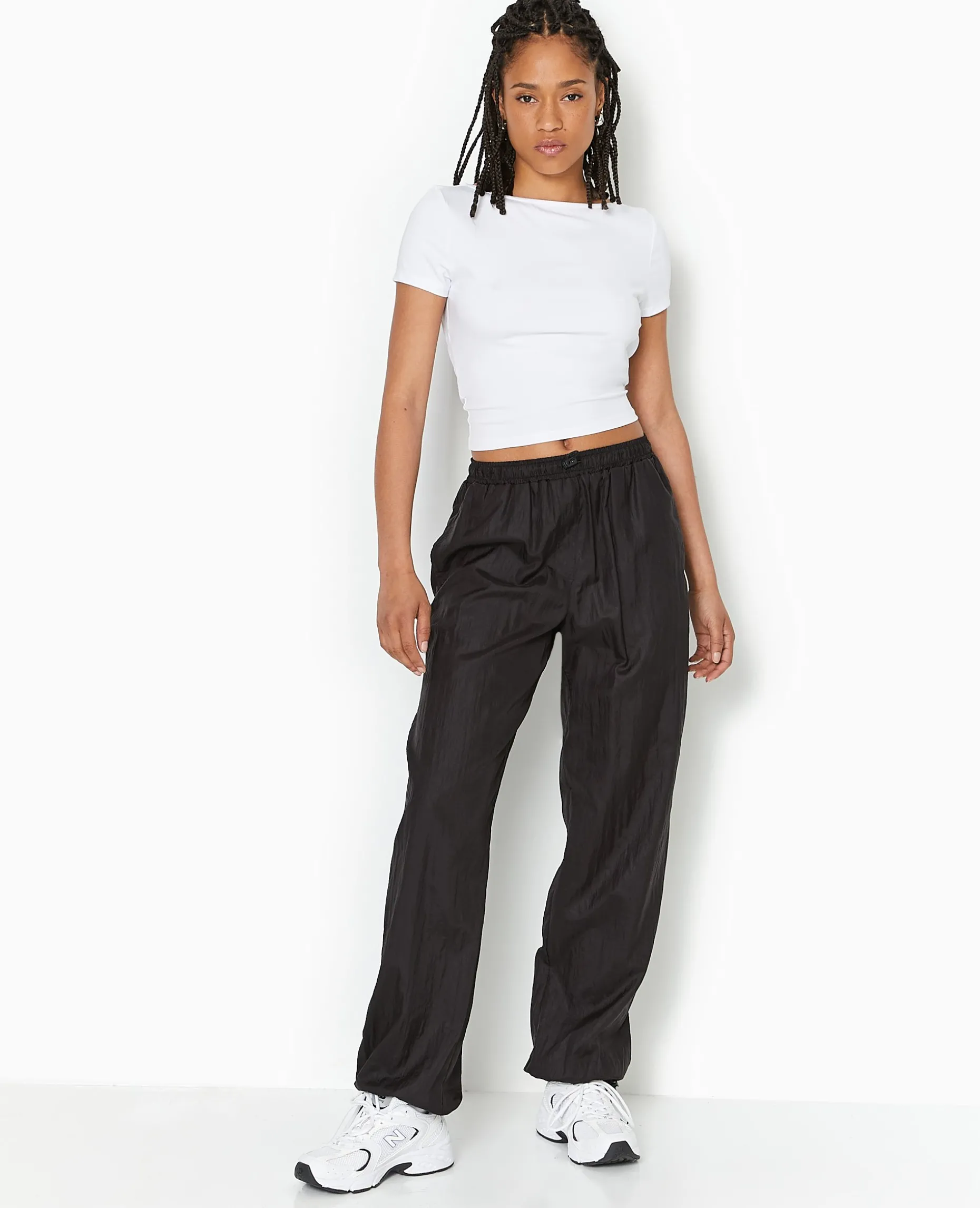 Top Court Avec Cut Out Dos - Blanc