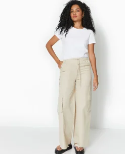T-shirt Ajusté Manches Courtes - Blanc