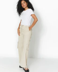 T-shirt Ajusté Manches Courtes - Blanc