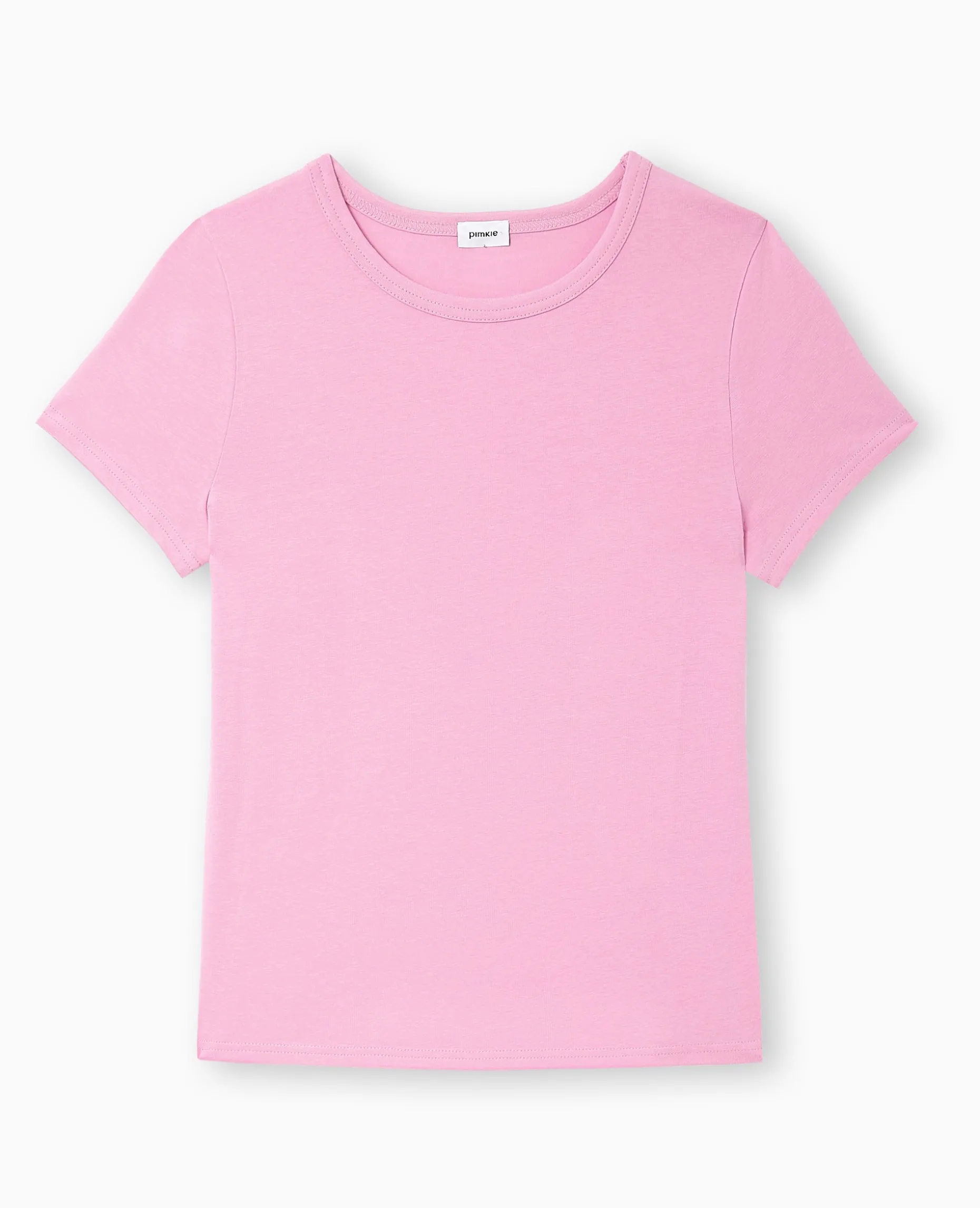 T-shirt Ajusté Manches Courtes - Lilas