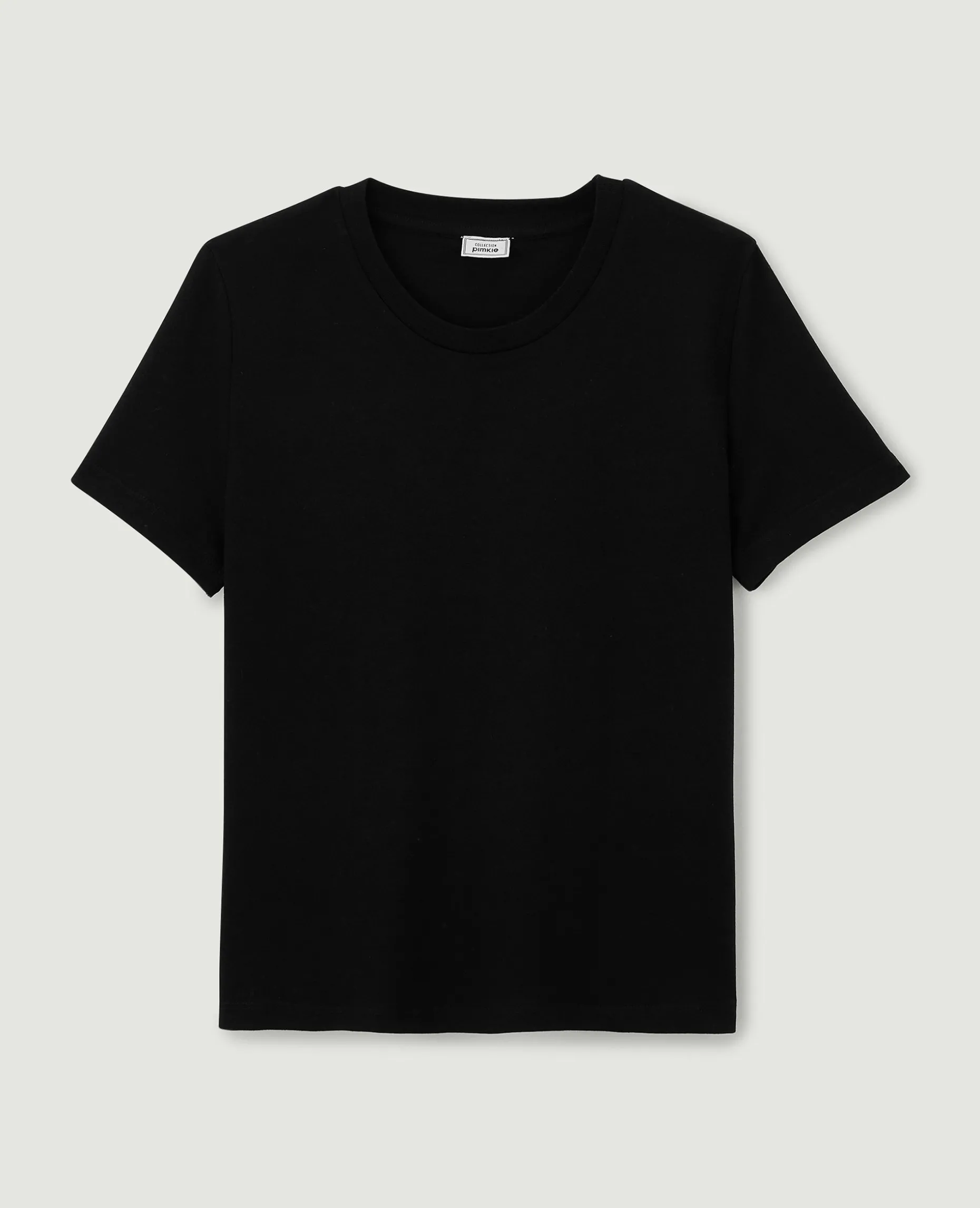 T-shirt Basique Col Rond - Noir