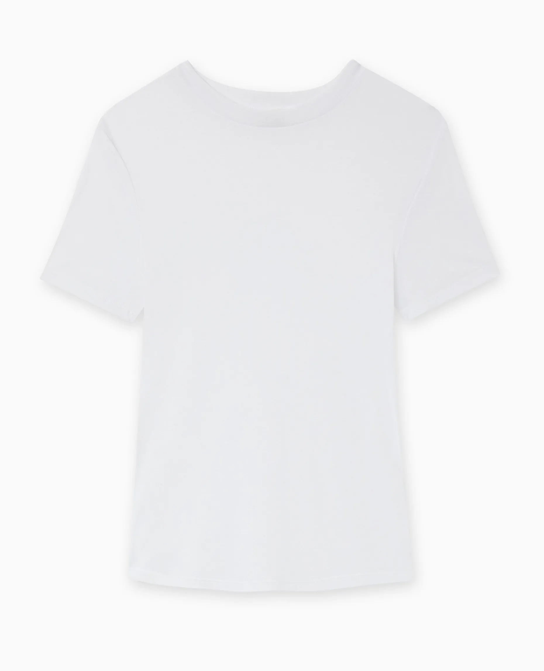 T-shirt En Maille Légè;re - Blanc