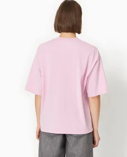 T-shirt Oversize Avec Print STITCH - Rose