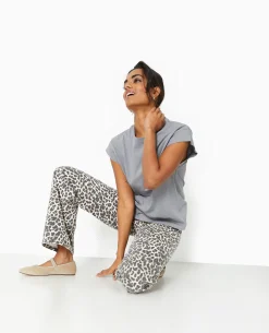 T-shirt Oversize Sans Manches - Gris
