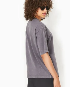 T-shirt Oversize STITCH - Gris Foncé