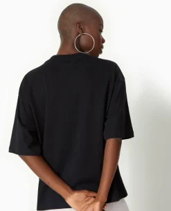 T-shirt Oversize STITCH - Noir