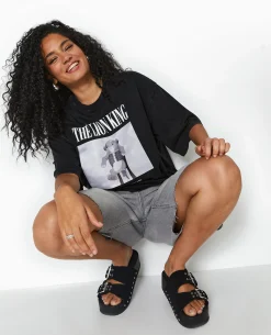 T-shirt Oversize THE LION KING - Noir