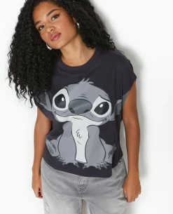 T-shirt Sans Manches STITCH - Gris