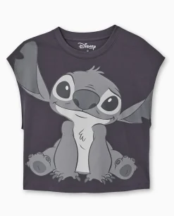 T-shirt Sans Manches STITCH - Gris