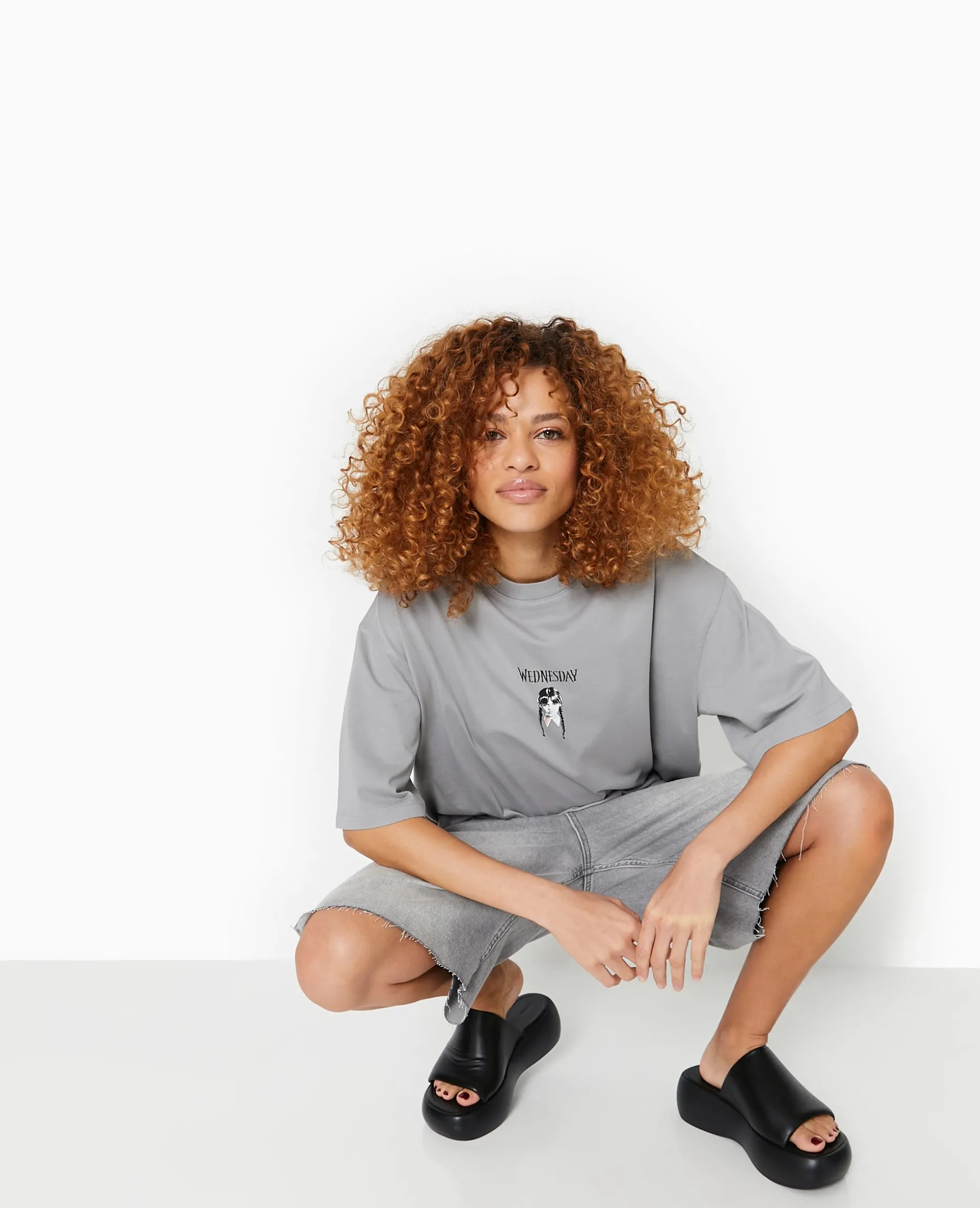 T-shirt WEDNESDAY - Gris