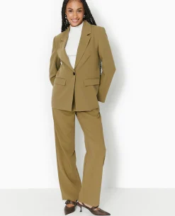 Veste Blazer 1 Bouton - Vert Kaki
