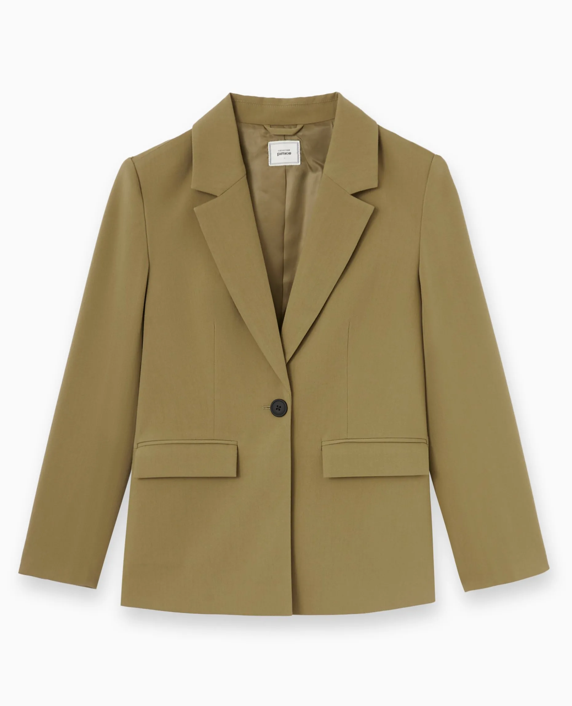 Veste Blazer 1 Bouton - Vert Kaki