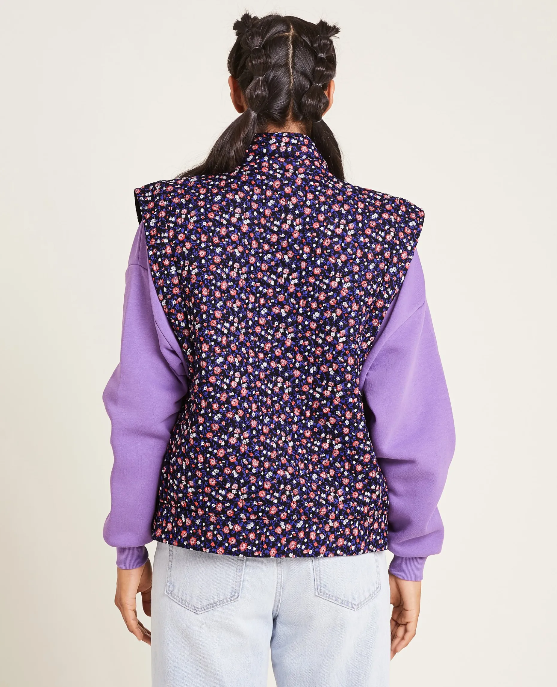 Veste Sans Manches Matelassée - Noir